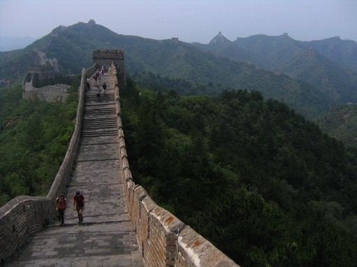 Joe Mancuso at the Great Wall of China